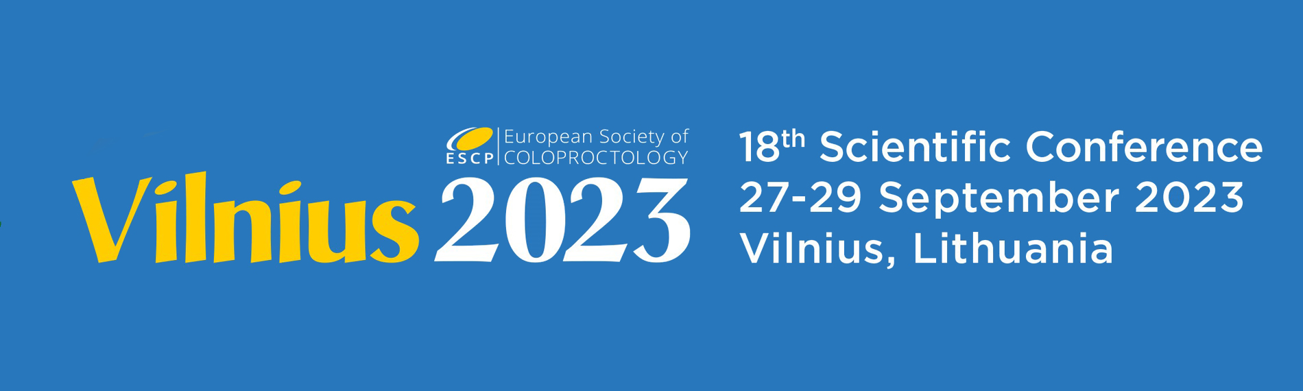 ESCP Meeting, 27-29 September 2023